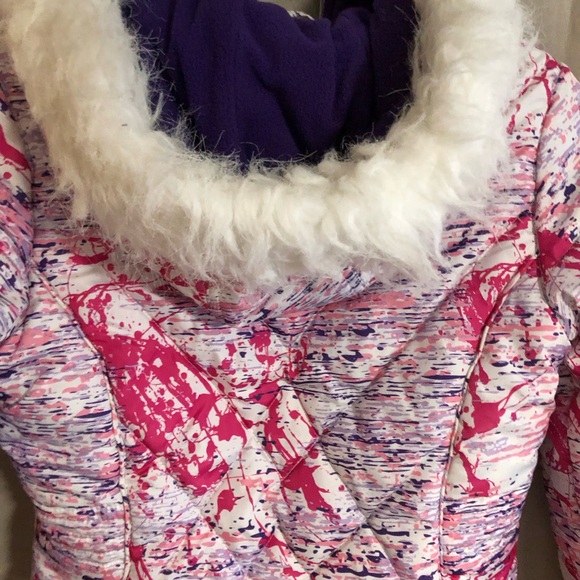 Hawke & Co Purple and Pink Quilted Snow Jacket - Picture 11 of 12